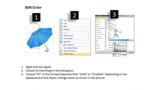 PowerPoint Slidelayout Global Umbrella Chart Ppt Designs