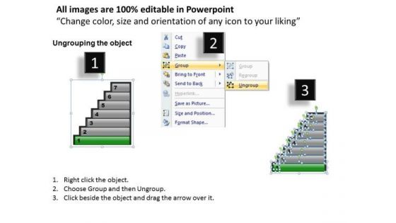 PowerPoint Slidelayout Graphic Job Hunting Process Ppt Process