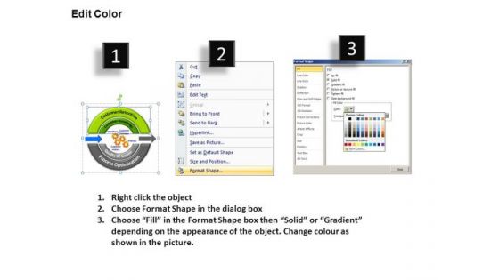 PowerPoint Slidelayout Growth Customer Relationship Ppt Designs