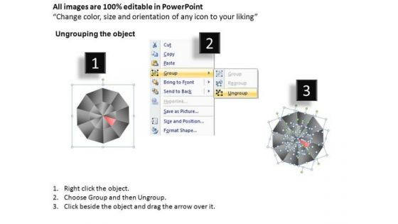 PowerPoint Slidelayout Image Circular Quadrant Ppt Backgrounds