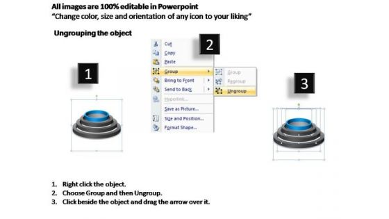 PowerPoint Slidelayout Image Ring Chart Ppt Slide
