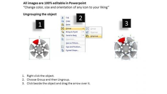 PowerPoint Slidelayout Image Round Chart Ppt Slide