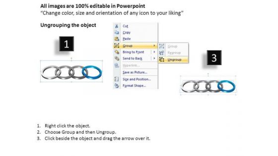 PowerPoint Slidelayout Sales Rings Ppt Layouts