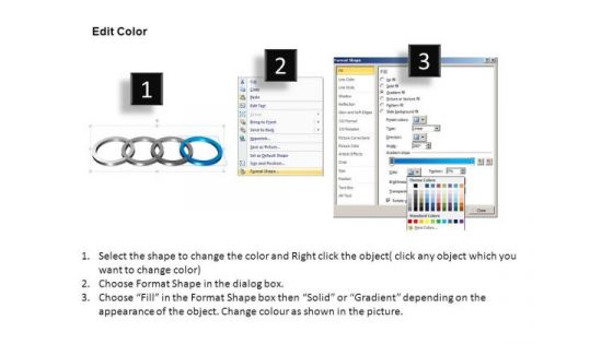 PowerPoint Slidelayout Sales Rings Ppt Layouts