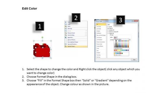 PowerPoint Slidelayout Strategy Lego Blocks Ppt Slide Designs
