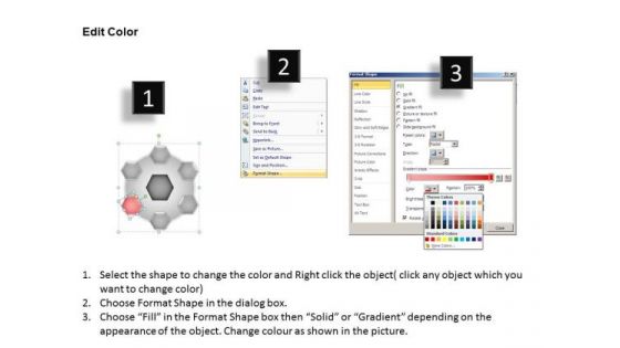 PowerPoint Slidelayout Strategy Wheel And Spoke Process Ppt Presentation Designs