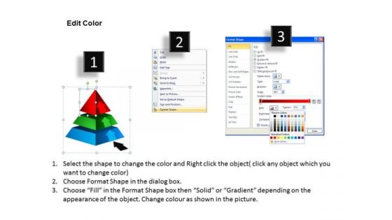 PowerPoint Slidelayout Teamwork Pyramid Ppt Designs