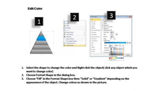 PowerPoint Slidelayout Teamwork Triangle Process Ppt Backgrounds