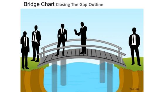 PowerPoint Slides Bridge Chart Business Leadership Ppt Slide Designs