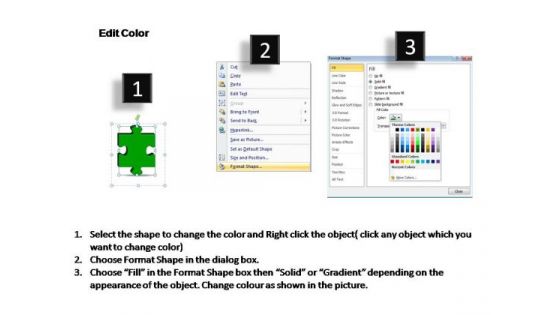 PowerPoint Slides Business 3d 3x3 Missing Puzzle Piece Ppt Process