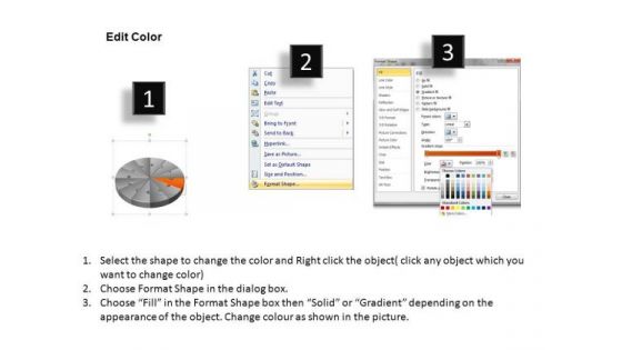 PowerPoint Slides Business Circular Ppt Process