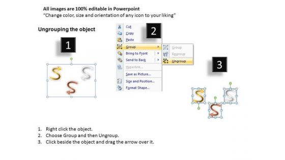 PowerPoint Slides Business Competition Shiny Arrows 2 Ppt Themes