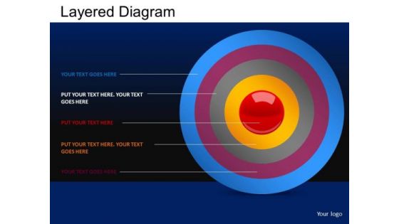 PowerPoint Slides Business Designs Layered Circle Process Ppt Templates