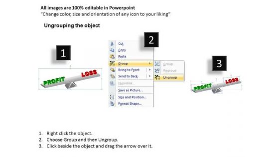 PowerPoint Slides Business Education Seesaw Charts Currency Ppt Themes