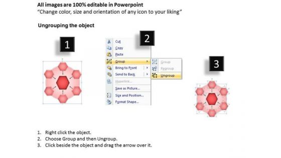 PowerPoint Slides Business Wheel And Spoke Process Ppt Themes