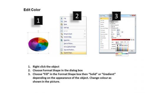 PowerPoint Slides Circle Puzzle Pieces Strategy Ppt Designs