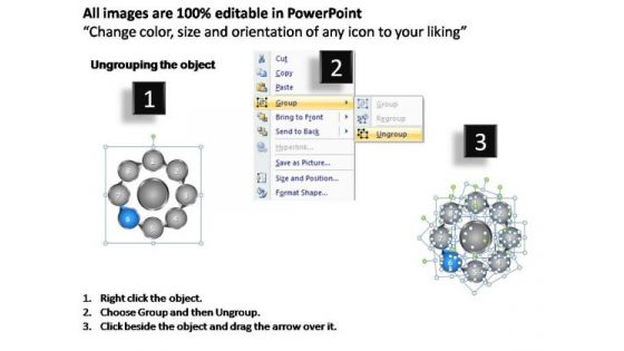 PowerPoint Slides Circular Flow Chart Ppt Slides