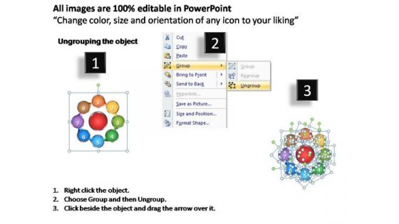 PowerPoint Slides Circular Flow Chart Ppt Templates