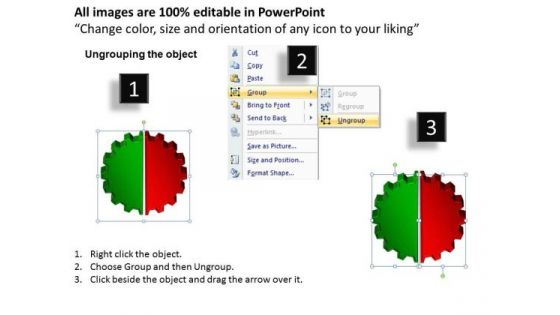 PowerPoint Slides Circular Process Gear Process Ppt Layouts