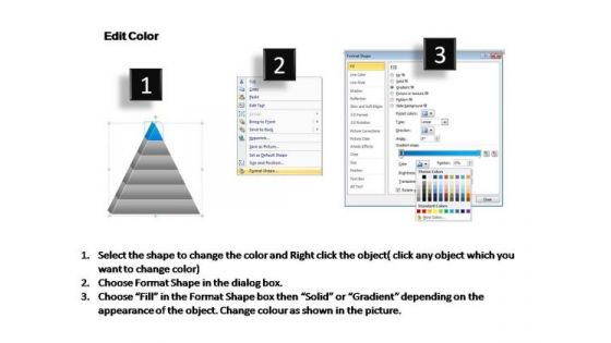 PowerPoint Slides Company Triangle Process Ppt Backgrounds