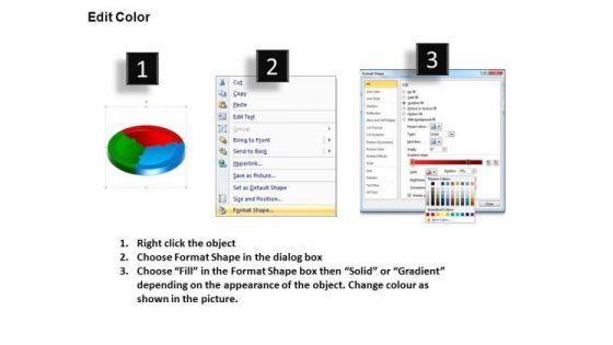 PowerPoint Slides Cycle Chart Circle Puzzle Diagram Ppt Template