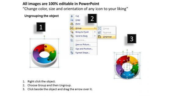 PowerPoint Slides Cycle Process Chart Ppt Template