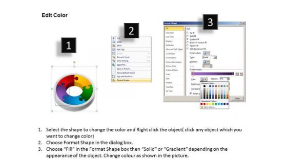 PowerPoint Slides Cycle Process Chart Ppt Template
