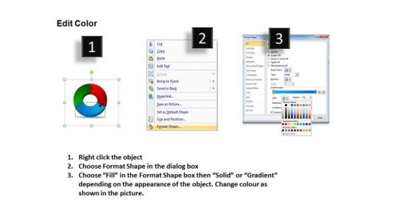 PowerPoint Slides Cycle Puzzle Process Strategy Ppt Slide Designs