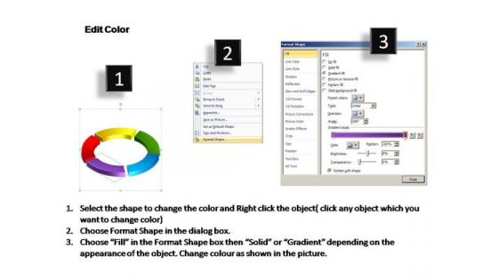PowerPoint Slides Editable Ring Process Ppt Design