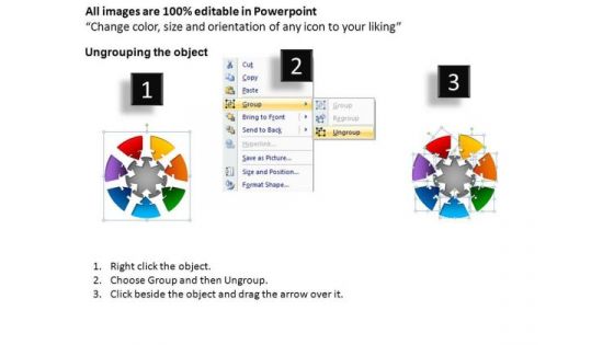 PowerPoint Slides Education Round Process Flow Chart Ppt Design