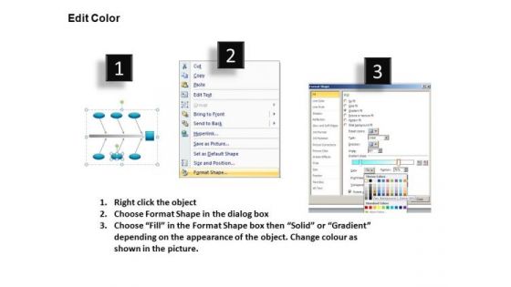 PowerPoint Slides Fishbone Diagrams Templates