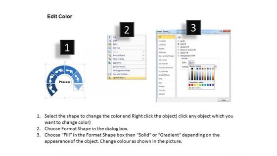 PowerPoint Slides Footprints Process Chart Ppt Slide Designs