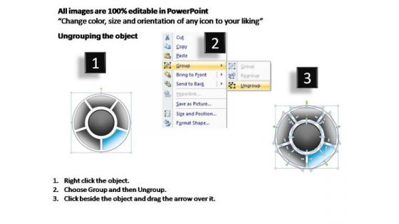 PowerPoint Slides Global Circular Process Ppt Design