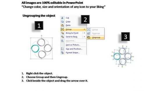 PowerPoint Slides Global Cycle Process Ppt Templates