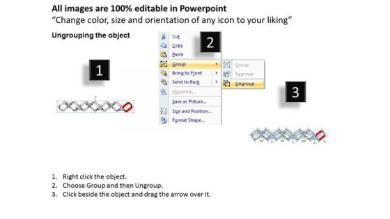 PowerPoint Slides Growth Chains Ppt Design Slides