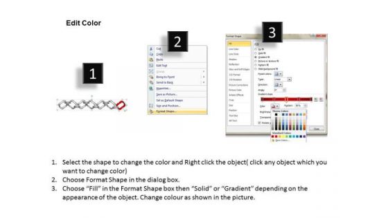 PowerPoint Slides Growth Chains Ppt Design Slides