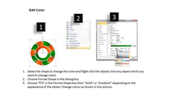 PowerPoint Slides Growth Pie Chart Ppt Templates