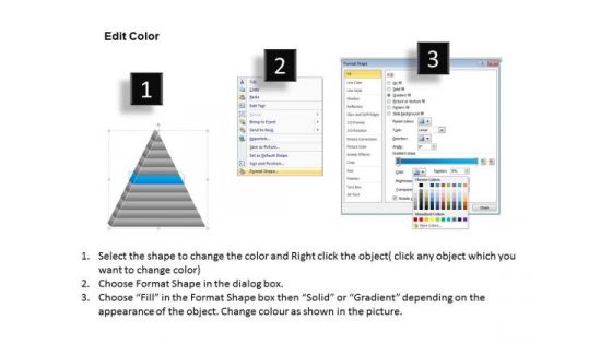 PowerPoint Slides Image Triangle Process Ppt Designs
