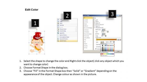 PowerPoint Slides Kidss Happy New Year Ppt Slides