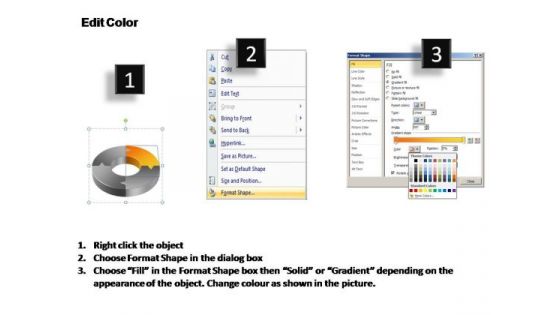 PowerPoint Slides Leadership Circular Chart Ppt Slides