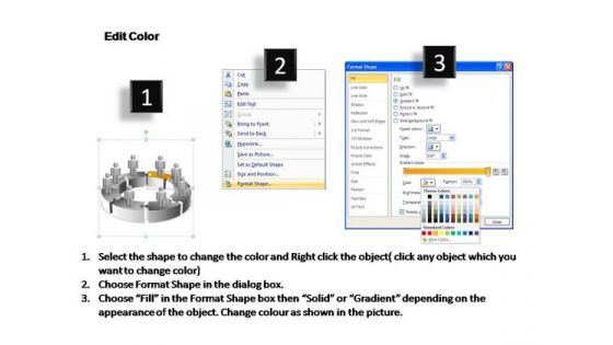 PowerPoint Slides Leadership Circular Ppt Slide Designs