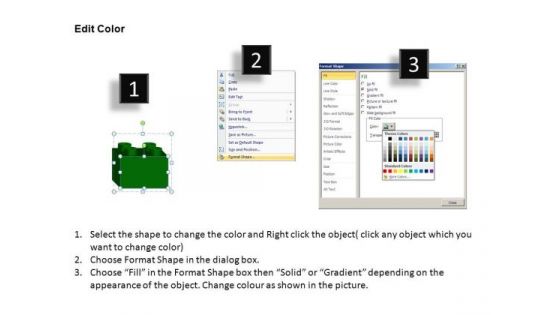 PowerPoint Slides Marketing Lego Blocks Ppt Designs