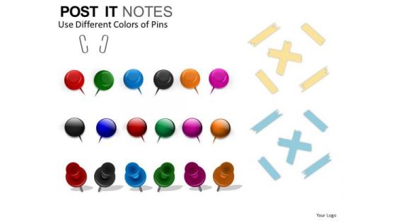 PowerPoint Slides Marketing Post It Notes Ppt Layouts