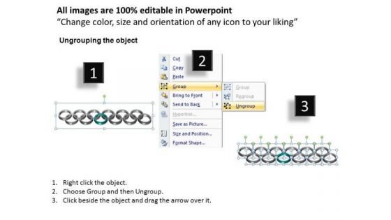 PowerPoint Slides Marketing Rings Ppt Presentation