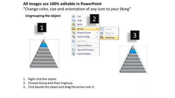 PowerPoint Slides Marketing Triangle Process Ppt Backgrounds