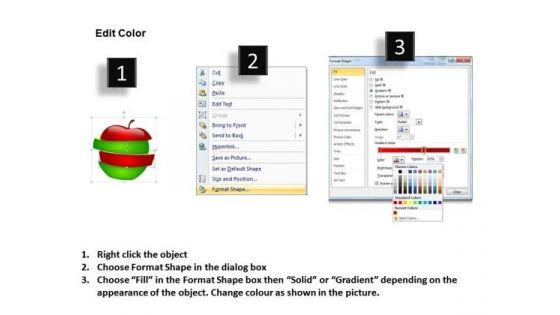 PowerPoint Slides On Merged Apple Ppt Diagram Templates