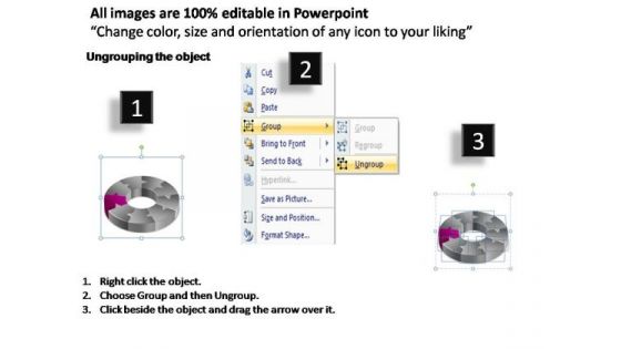 PowerPoint Slides Process Circular Chart Ppt Backgrounds