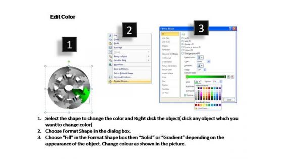 PowerPoint Slides Process Circular Ppt Themes