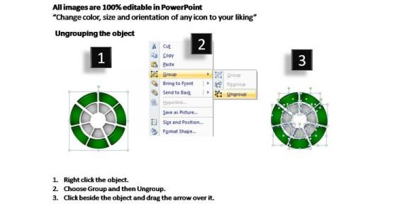 PowerPoint Slides Process Double Ring Ppt Themes