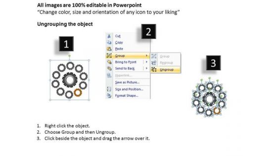 PowerPoint Slides Process Gears Process Ppt Layouts